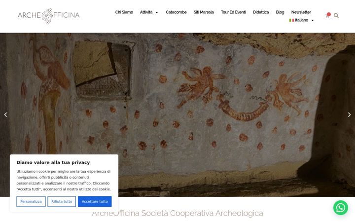 Snímek obrazovky archeofficina.com