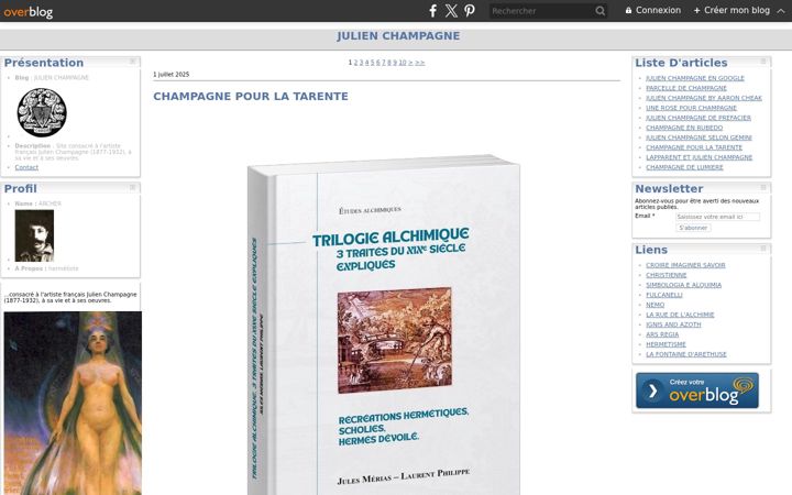 Screenshot of archerjulienchampagne.com