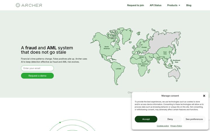 Screenshot of archerprotect.com