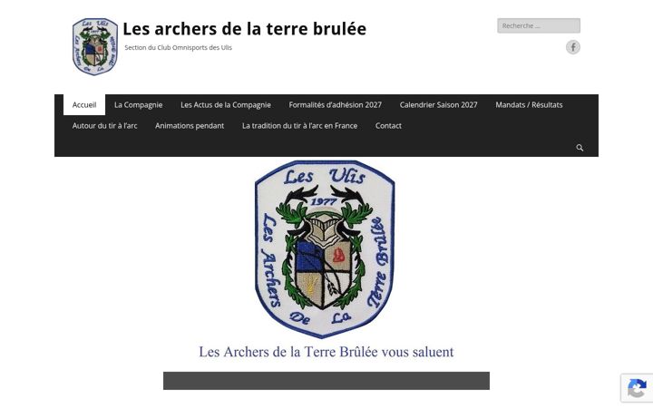 Screenshot van archers-lesulis.fr