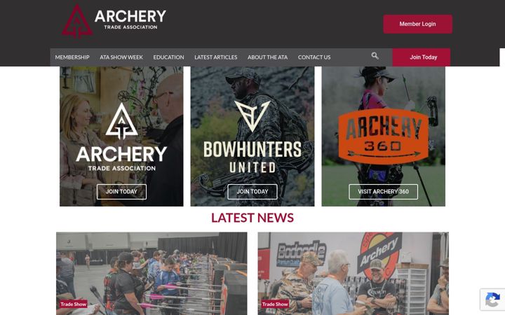 Screenshot of archerytrade.org