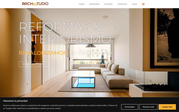 Screenshot of archestudio.es
