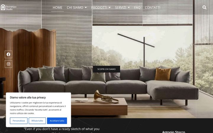 Screenshot of archetipo.net