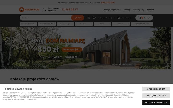 Screenshot of archeton.pl
