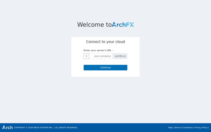 Screenshot of archfx.io