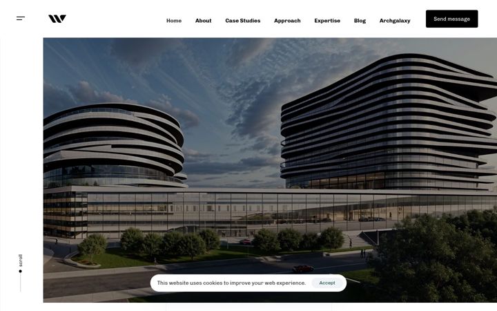 Screenshot of archgalaxy.com