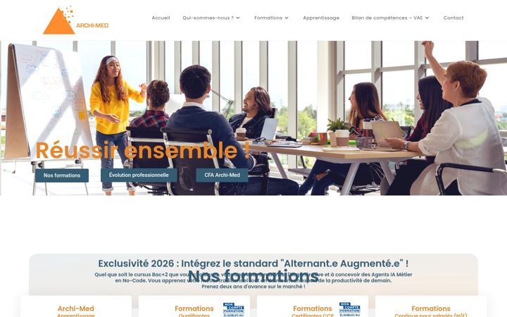 Ekrānuzņēmums no archi-med.fr