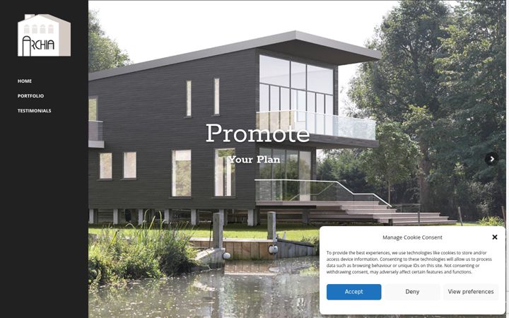 Screenshot of archia.co.uk