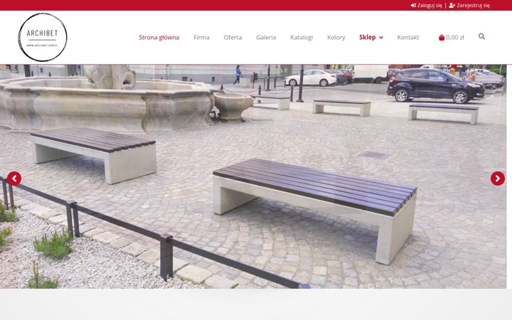 Screenshot of archibet.com.pl