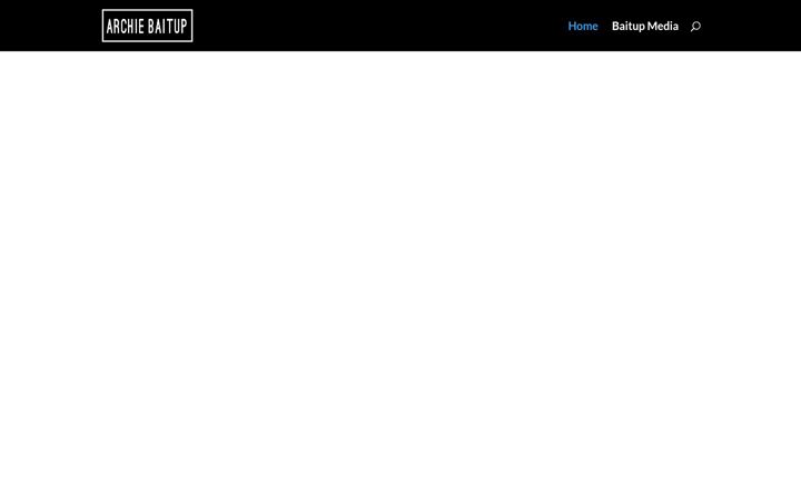 Screenshot of archiebaitup.co.uk
