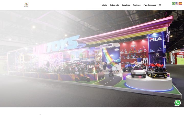 Screenshot di archiecenografia.com.br