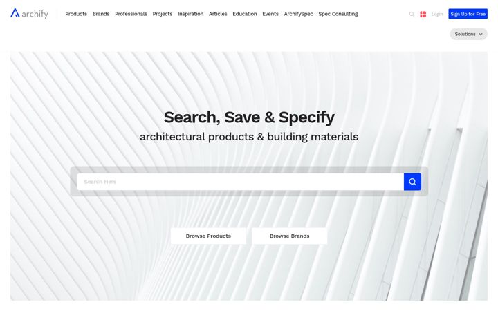 Екранна снимка на archifydev.com
