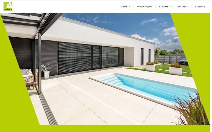 Screenshot of archika.cz