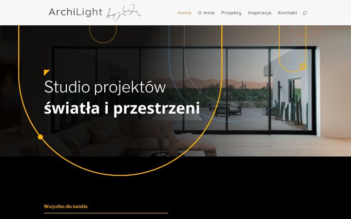 Screenshot of archilight.pl