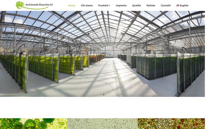 Screenshot of archimedericerche.com