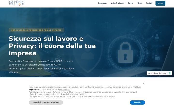 Screenshot of archimedesolutions.eu