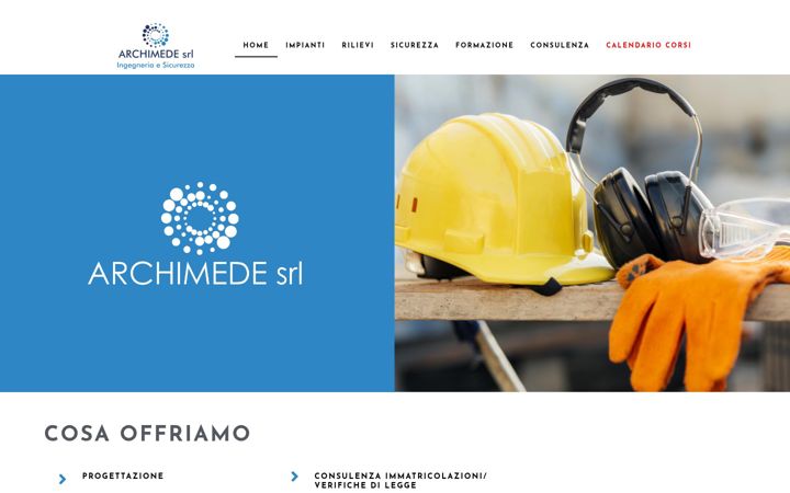 Screenshot του archimedesrl.pro