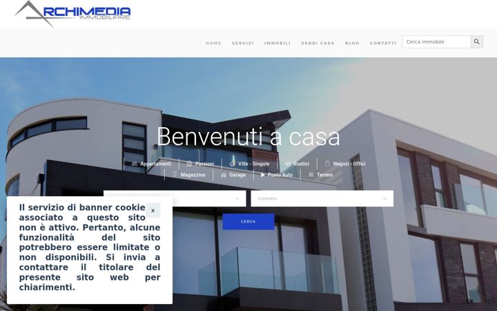 Screenshot του archimediaimmobiliare.it