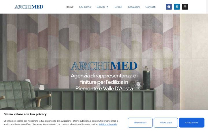 Screenshot του archimedsrls.it