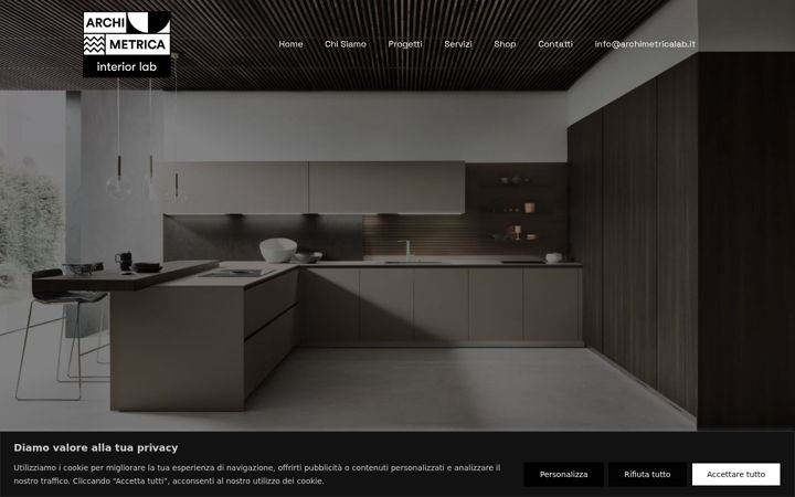 Screenshot του archimetricalab.it