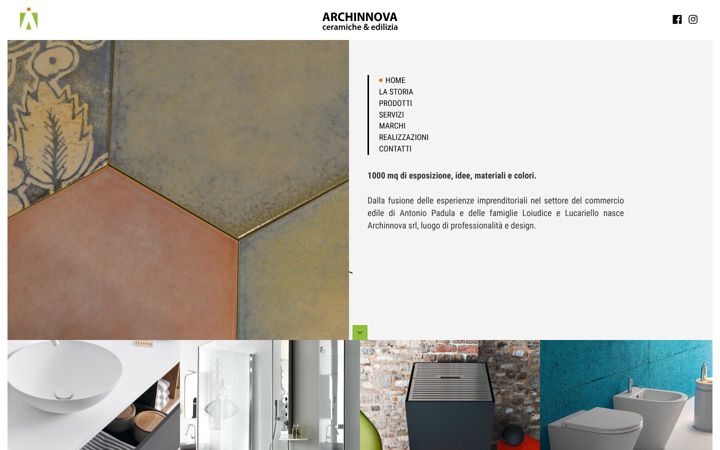 Screenshot of archinnovasrl.it