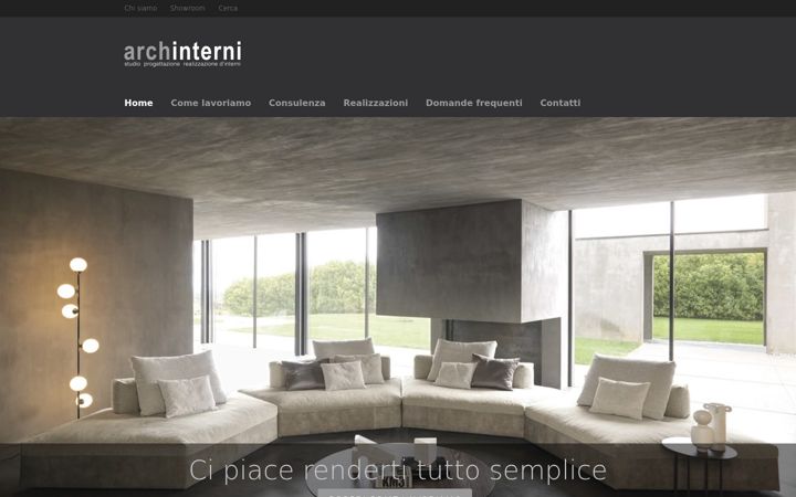 Screenshot of archinterni.com