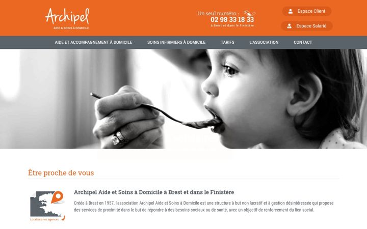 Skjermbilde av archipel-aide-et-soins-a-domicile.fr