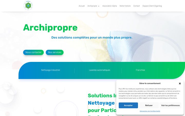 Screenshot of archipropre.group