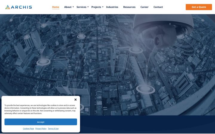 Zrzut ekranu archistech.com