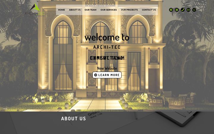 Screenshot of architec-kw.com