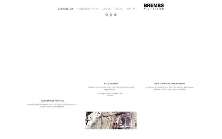 Screenshot of architechnic.de
