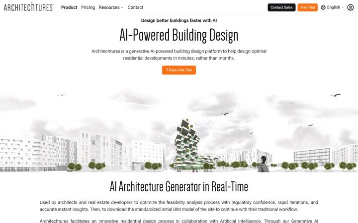 Zrzut ekranu architechtures.com