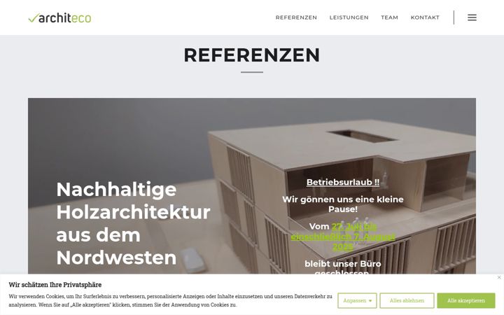 Screenshot of architeco.de