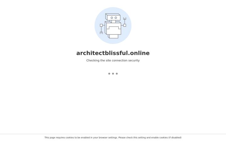 Screenshot of architectblissful.online