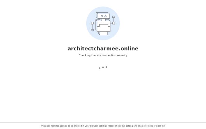 Screenshot of architectcharmee.online