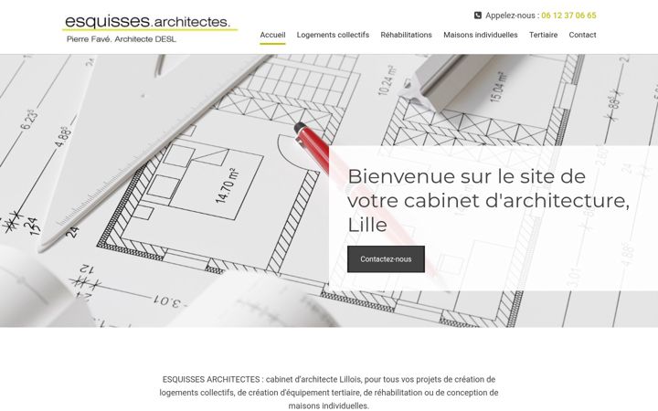 Screenshot of architectes-esquisses.fr