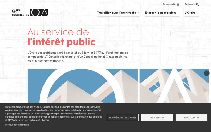 Screenshot of architectes-pour-tous.fr