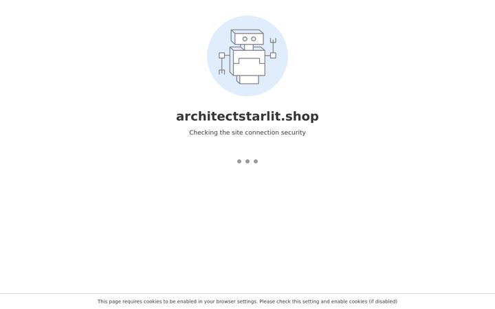 Screenshot of architectstarlit.shop