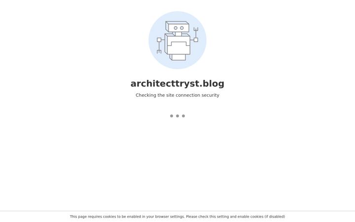 Screenshot of architecttryst.blog