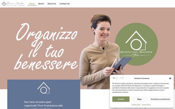 Screenshot of architecturalorganizer.it