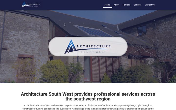 Screenshot of architecture-southwest.co.uk