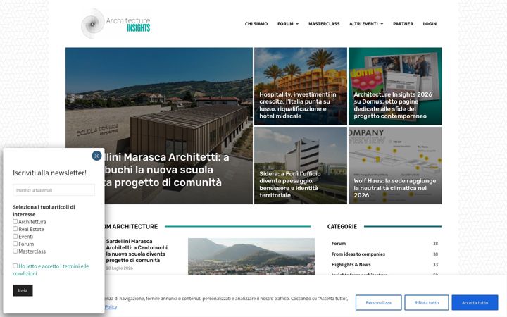 Screenshot of architectureinsights.it