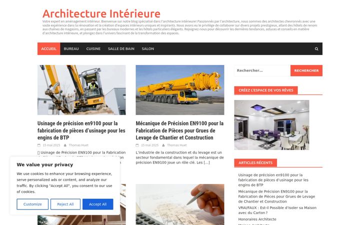 Screenshot of architectureinterieuredesign.fr
