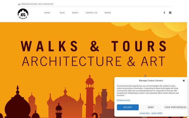 Екранна снимка на architecturetravelguide.com