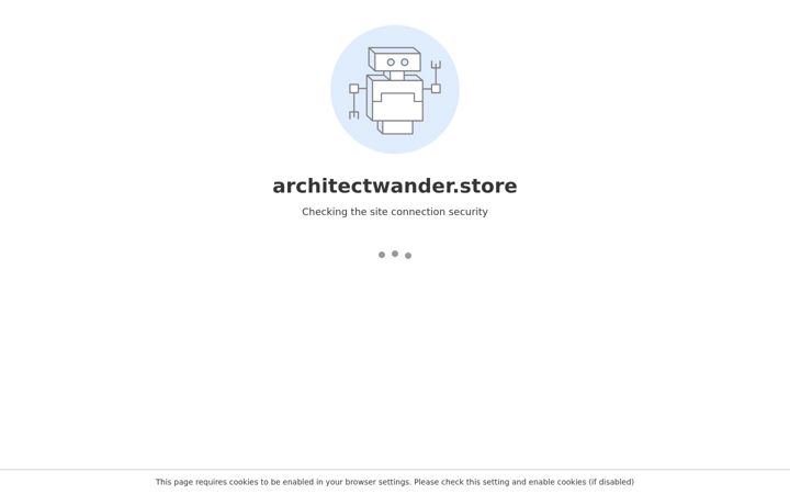 Screenshot of architectwander.store