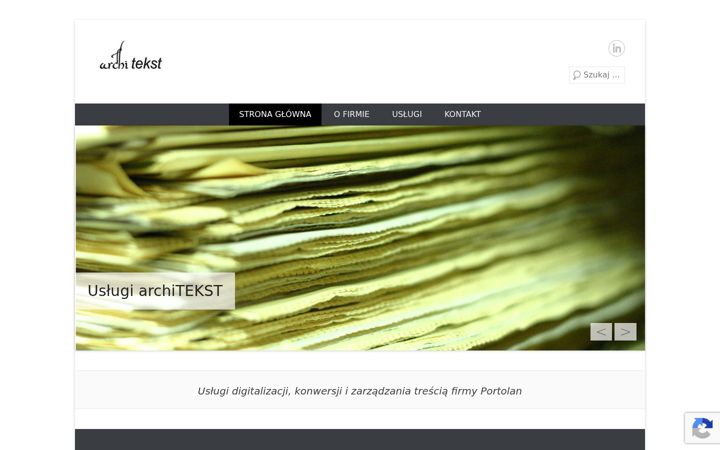 Screenshot of architekst.pl