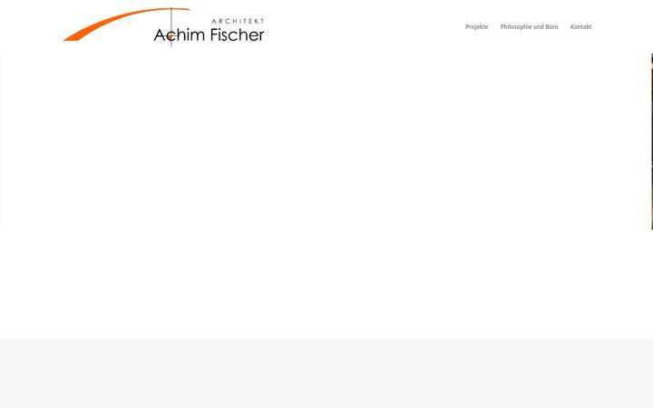 Screenshot van architekt-a-fischer.de