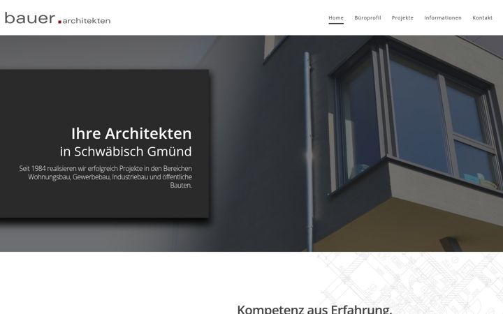 Screenshot of architekt-bauer.de