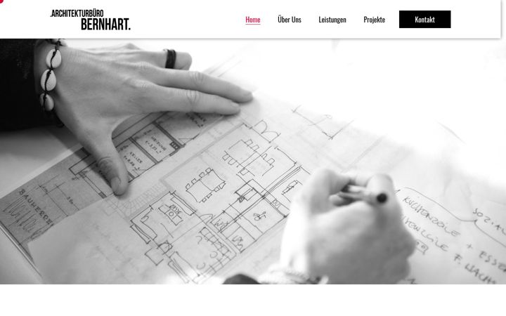 Skjermbilde av architekt-bernhart.de