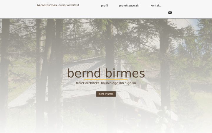 Screenshot of architekt-birmes.de